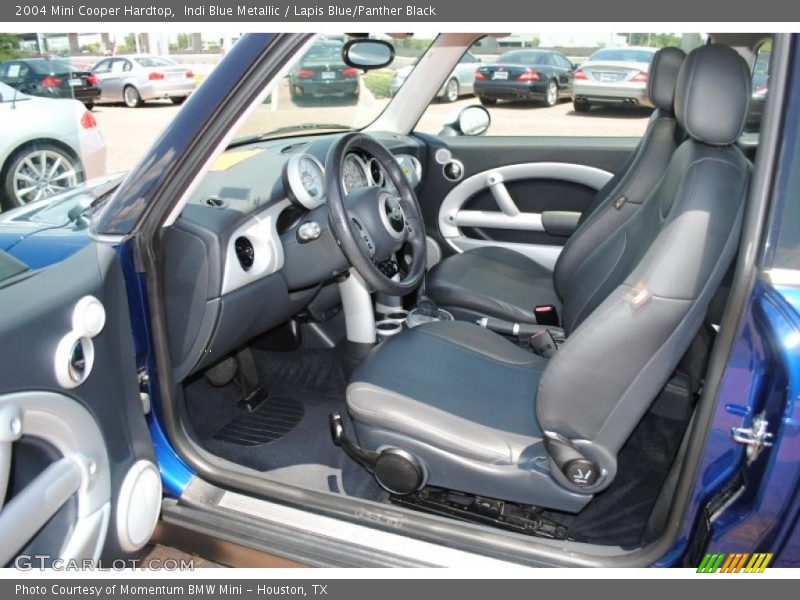  2004 Cooper Hardtop Lapis Blue/Panther Black Interior