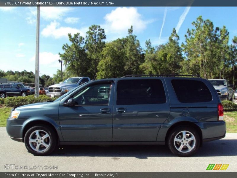 Dark Blue Metallic / Medium Gray 2005 Chevrolet Uplander LS