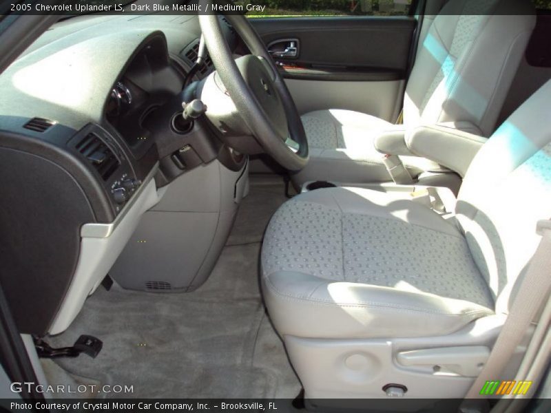 Dark Blue Metallic / Medium Gray 2005 Chevrolet Uplander LS