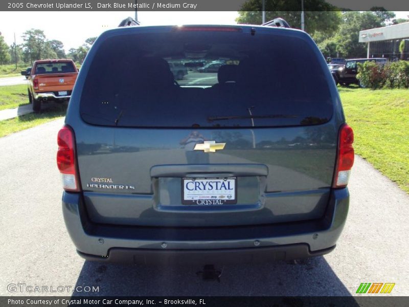 Dark Blue Metallic / Medium Gray 2005 Chevrolet Uplander LS