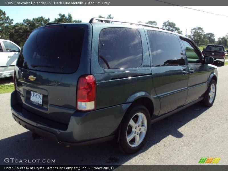 Dark Blue Metallic / Medium Gray 2005 Chevrolet Uplander LS