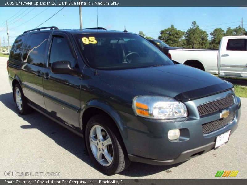 Dark Blue Metallic / Medium Gray 2005 Chevrolet Uplander LS