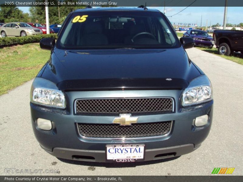 Dark Blue Metallic / Medium Gray 2005 Chevrolet Uplander LS
