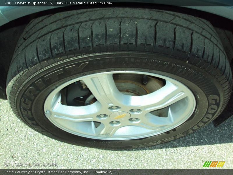 Dark Blue Metallic / Medium Gray 2005 Chevrolet Uplander LS
