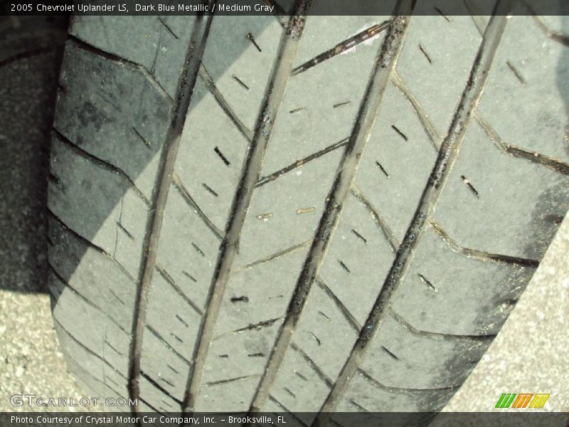 Dark Blue Metallic / Medium Gray 2005 Chevrolet Uplander LS