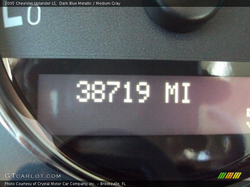 Dark Blue Metallic / Medium Gray 2005 Chevrolet Uplander LS