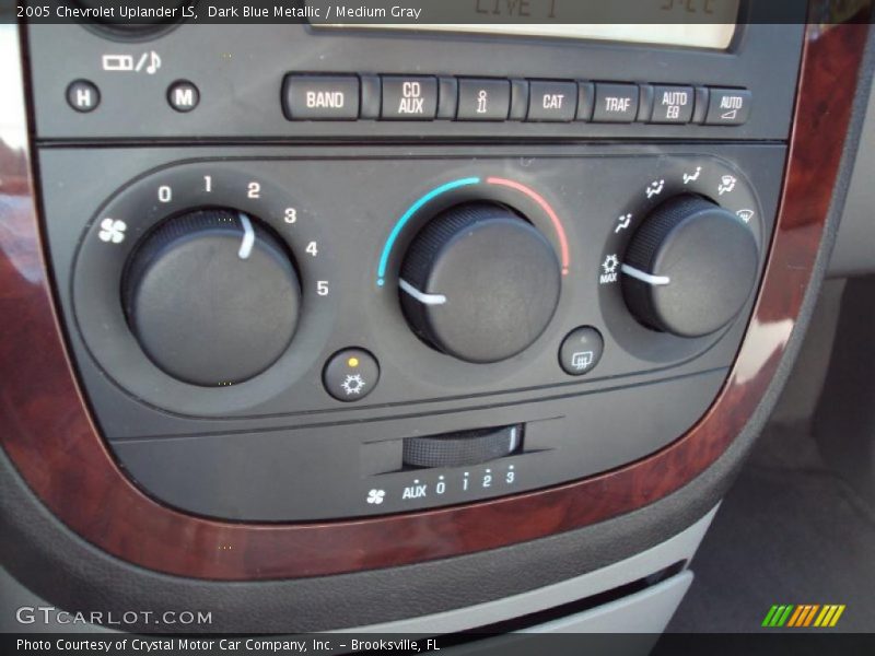 Dark Blue Metallic / Medium Gray 2005 Chevrolet Uplander LS