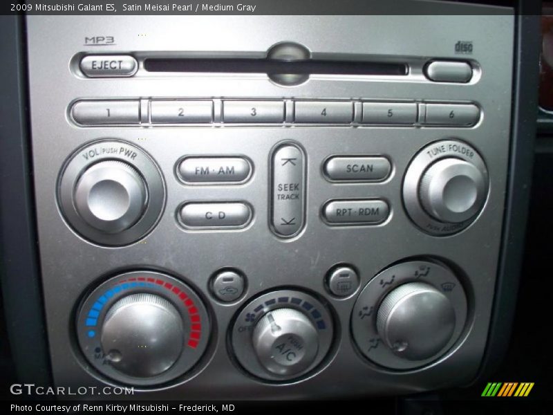 Satin Meisai Pearl / Medium Gray 2009 Mitsubishi Galant ES