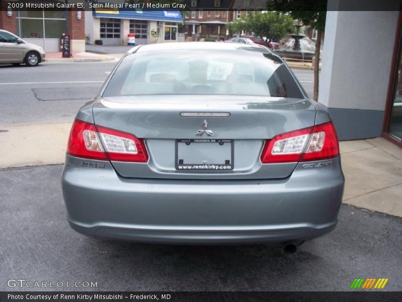 Satin Meisai Pearl / Medium Gray 2009 Mitsubishi Galant ES