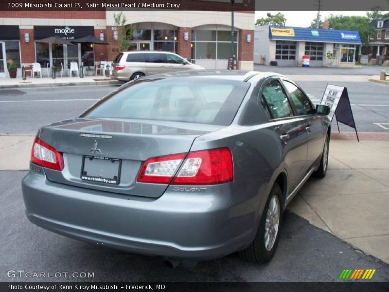 Satin Meisai Pearl / Medium Gray 2009 Mitsubishi Galant ES