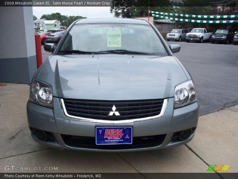 Satin Meisai Pearl / Medium Gray 2009 Mitsubishi Galant ES
