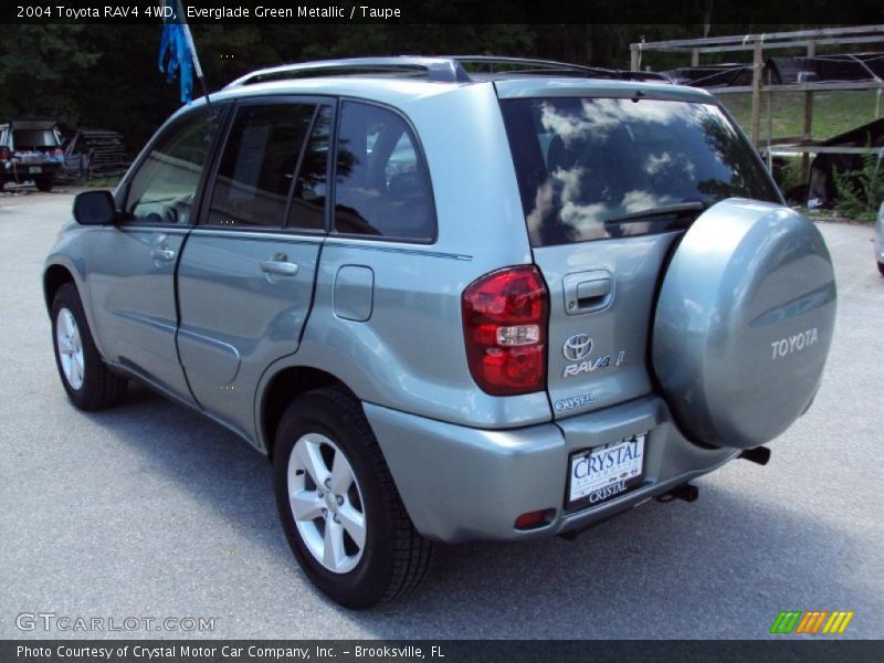Everglade Green Metallic / Taupe 2004 Toyota RAV4 4WD