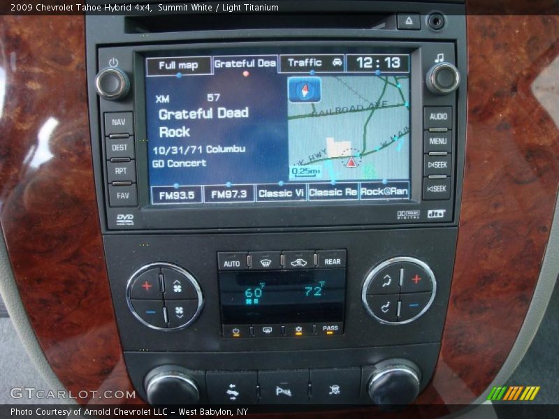 Summit White / Light Titanium 2009 Chevrolet Tahoe Hybrid 4x4