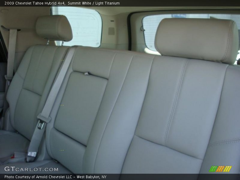 Summit White / Light Titanium 2009 Chevrolet Tahoe Hybrid 4x4