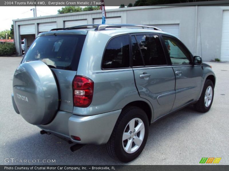 Everglade Green Metallic / Taupe 2004 Toyota RAV4 4WD