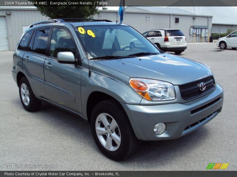 Everglade Green Metallic / Taupe 2004 Toyota RAV4 4WD