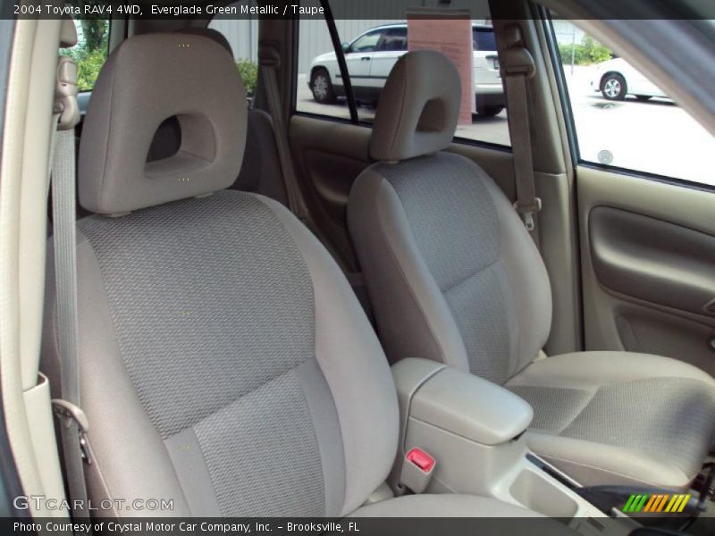 Everglade Green Metallic / Taupe 2004 Toyota RAV4 4WD