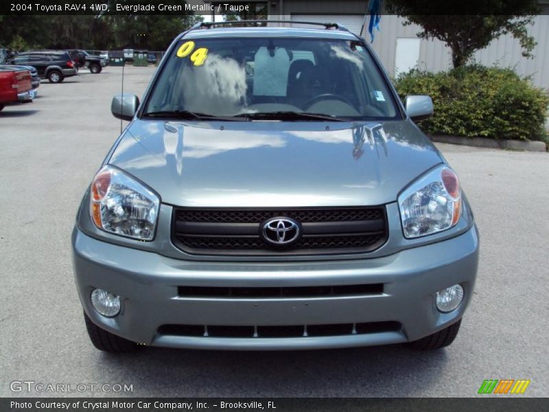 Everglade Green Metallic / Taupe 2004 Toyota RAV4 4WD