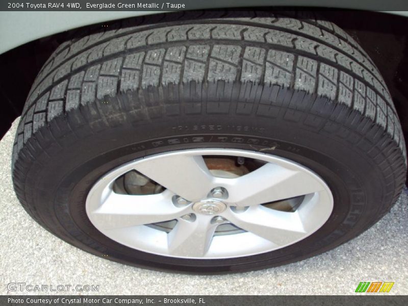 Everglade Green Metallic / Taupe 2004 Toyota RAV4 4WD