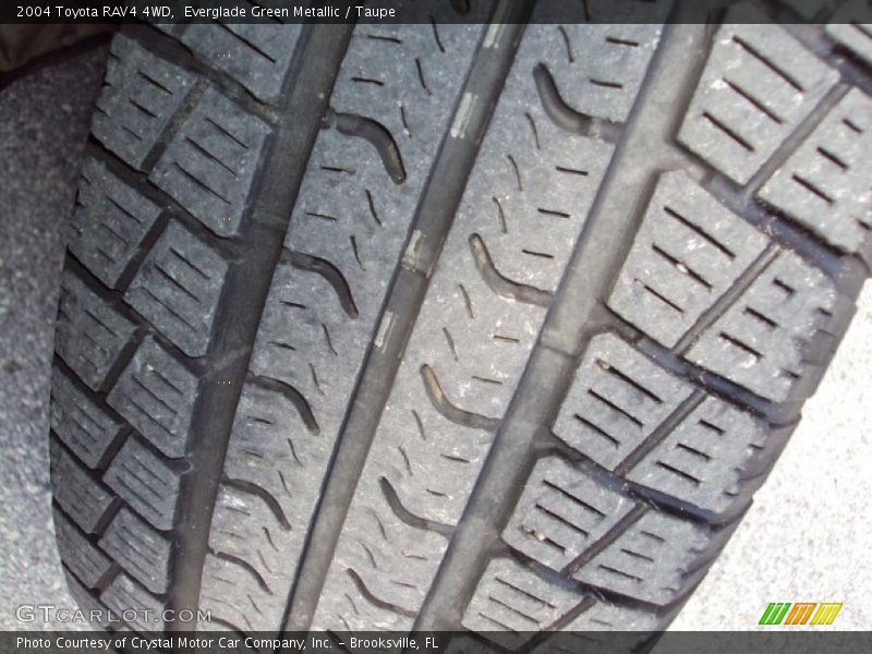 Everglade Green Metallic / Taupe 2004 Toyota RAV4 4WD