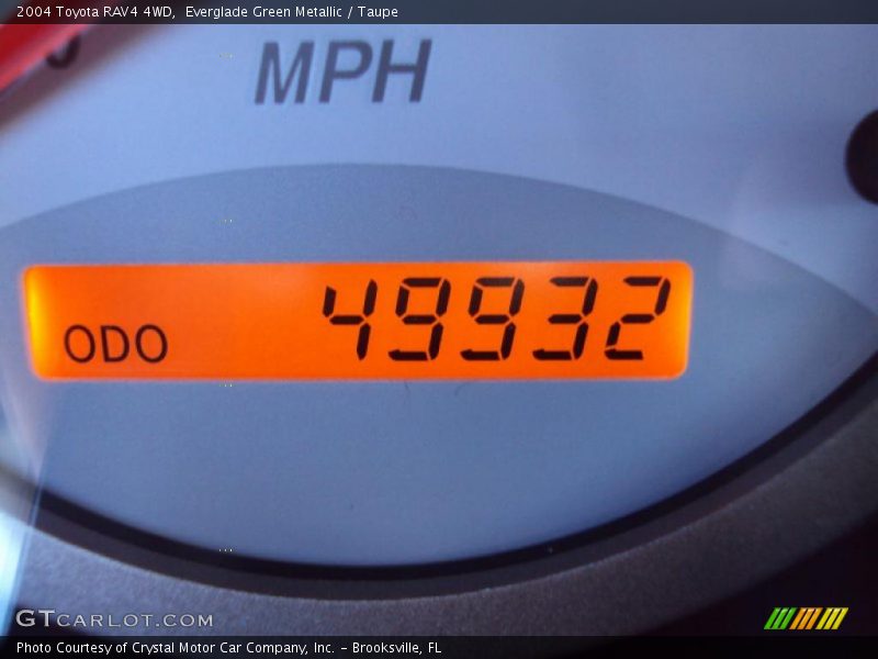 Everglade Green Metallic / Taupe 2004 Toyota RAV4 4WD