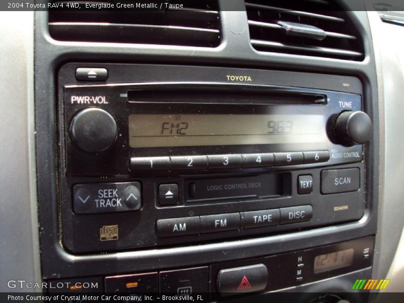 Everglade Green Metallic / Taupe 2004 Toyota RAV4 4WD