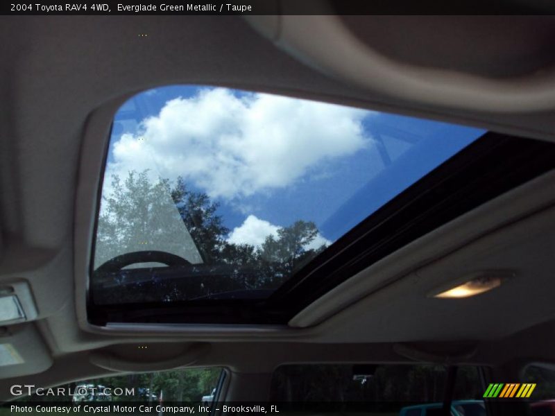 Everglade Green Metallic / Taupe 2004 Toyota RAV4 4WD