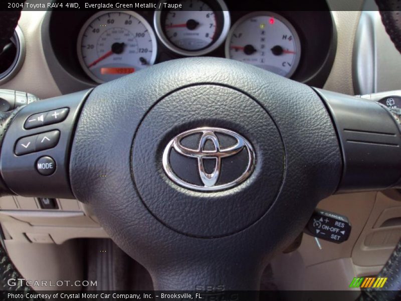 Everglade Green Metallic / Taupe 2004 Toyota RAV4 4WD