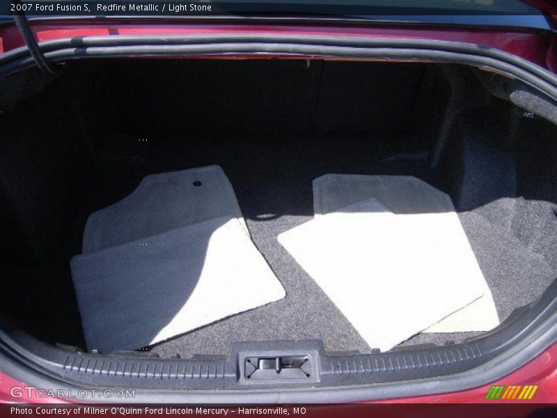 Redfire Metallic / Light Stone 2007 Ford Fusion S
