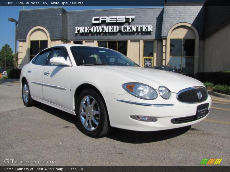 White Opal / Neutral 2006 Buick LaCrosse CXS