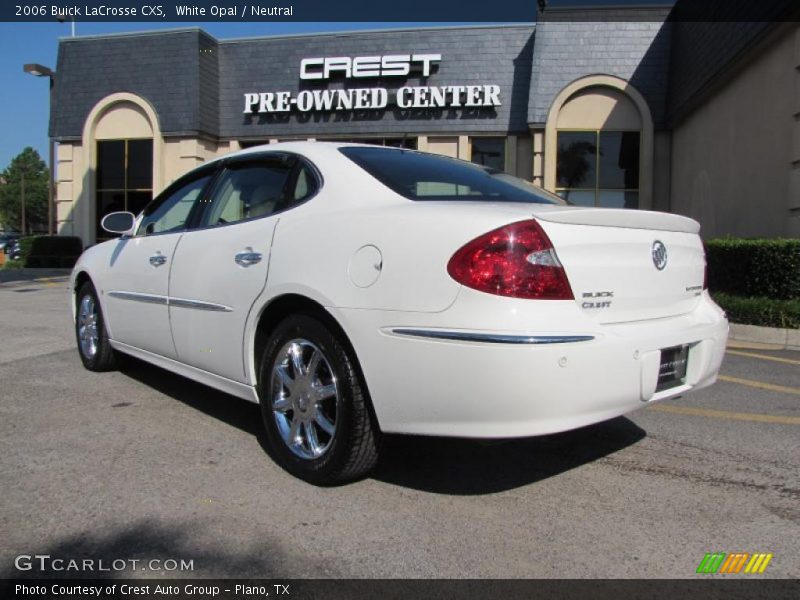 White Opal / Neutral 2006 Buick LaCrosse CXS