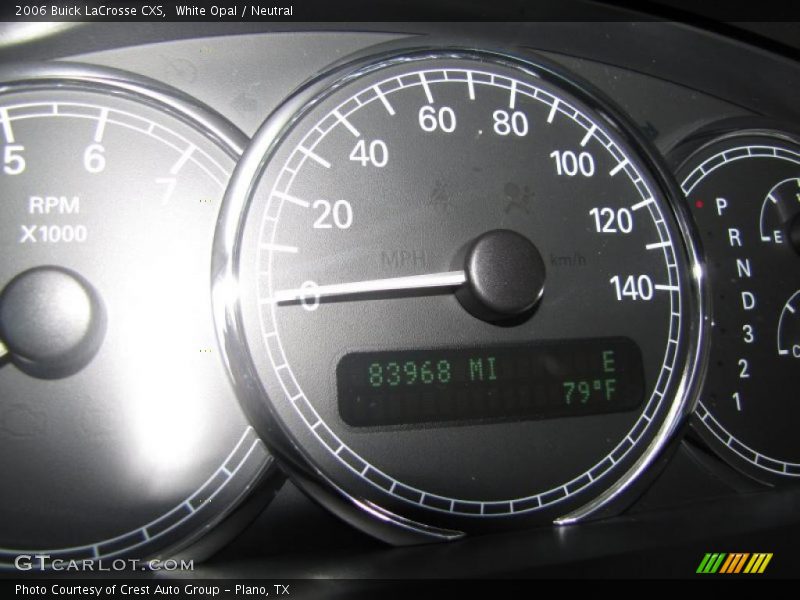 White Opal / Neutral 2006 Buick LaCrosse CXS