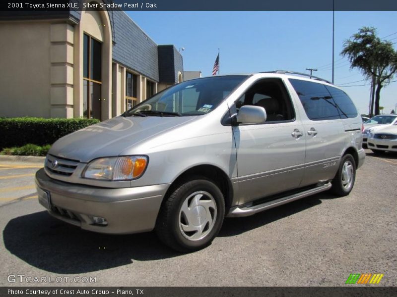 Silver Shadow Pearl / Oak 2001 Toyota Sienna XLE
