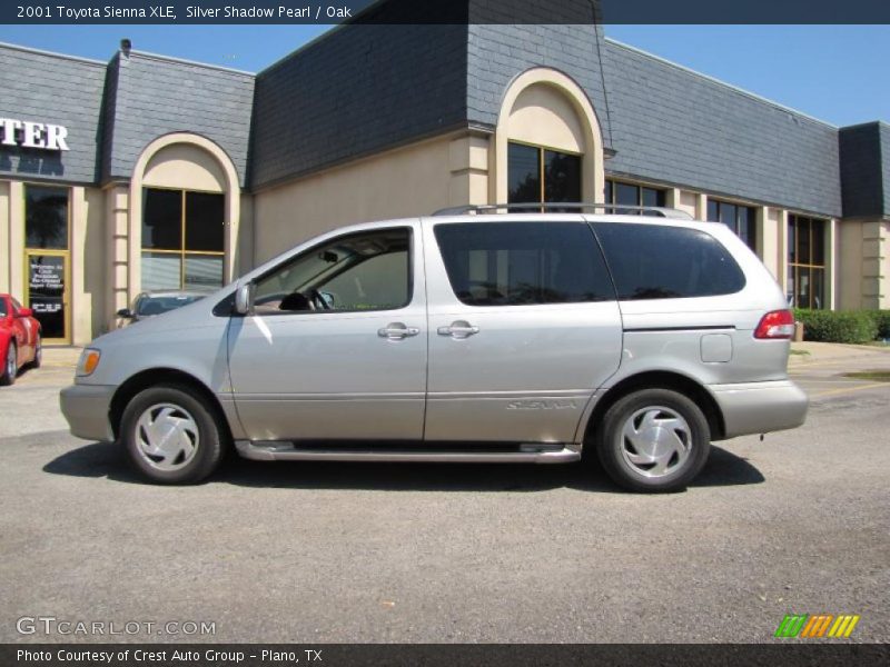 Silver Shadow Pearl / Oak 2001 Toyota Sienna XLE