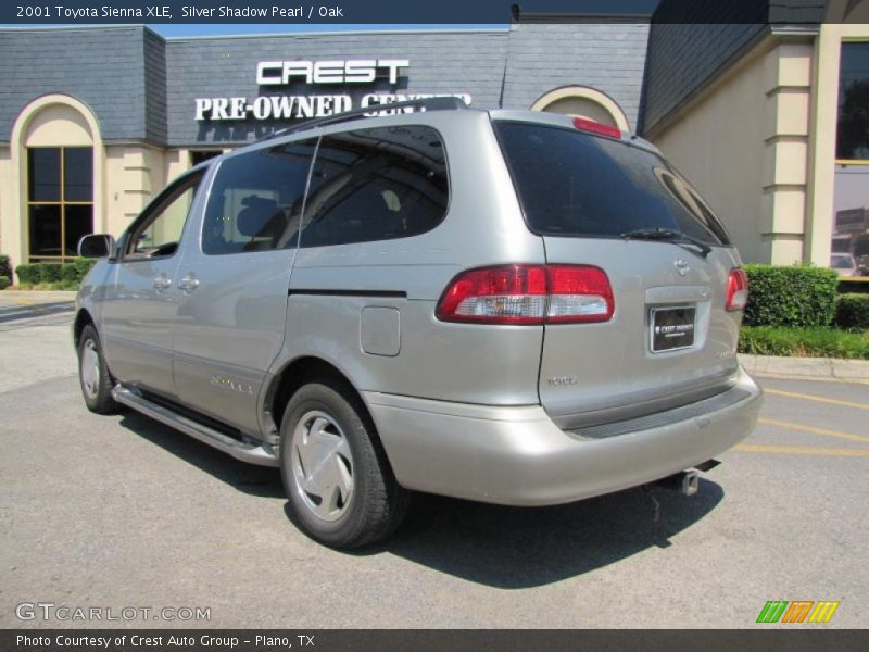 Silver Shadow Pearl / Oak 2001 Toyota Sienna XLE