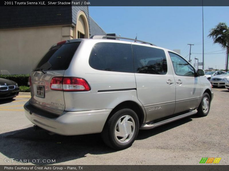 Silver Shadow Pearl / Oak 2001 Toyota Sienna XLE