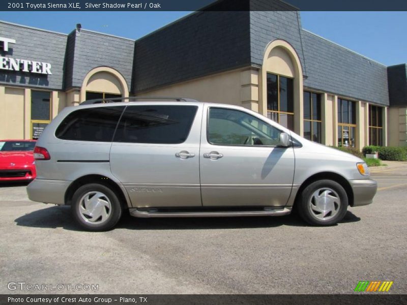 Silver Shadow Pearl / Oak 2001 Toyota Sienna XLE