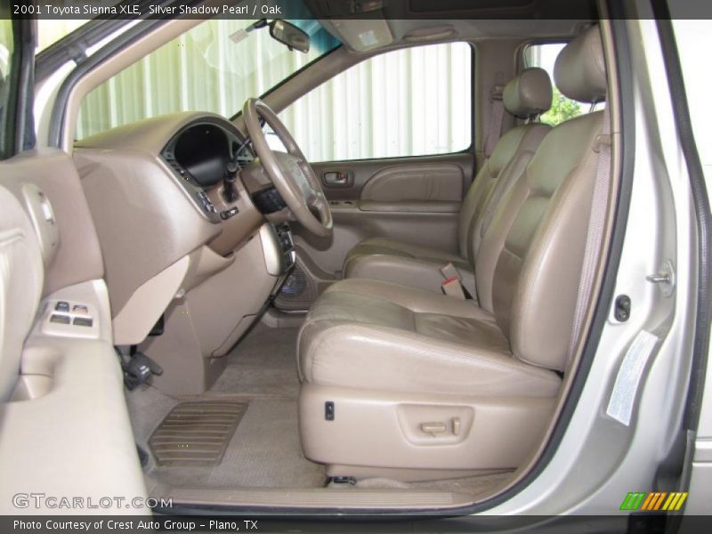 Silver Shadow Pearl / Oak 2001 Toyota Sienna XLE