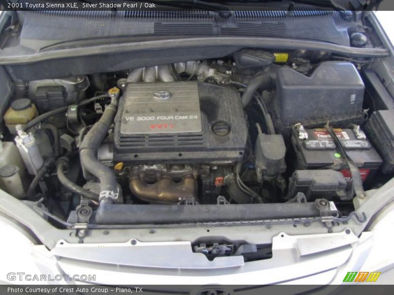 Silver Shadow Pearl / Oak 2001 Toyota Sienna XLE
