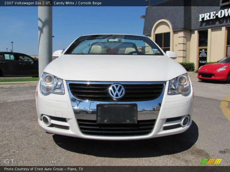 Candy White / Cornsilk Beige 2007 Volkswagen Eos 2.0T