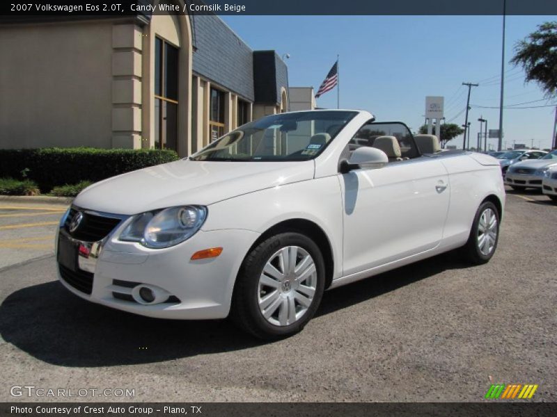 Candy White / Cornsilk Beige 2007 Volkswagen Eos 2.0T
