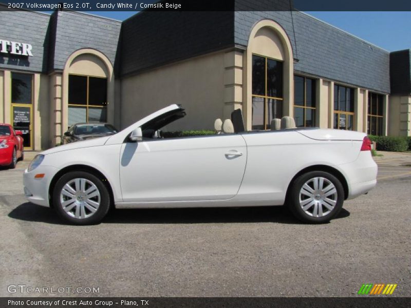 Candy White / Cornsilk Beige 2007 Volkswagen Eos 2.0T
