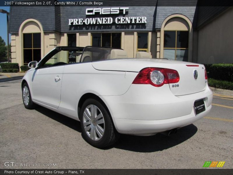 Candy White / Cornsilk Beige 2007 Volkswagen Eos 2.0T