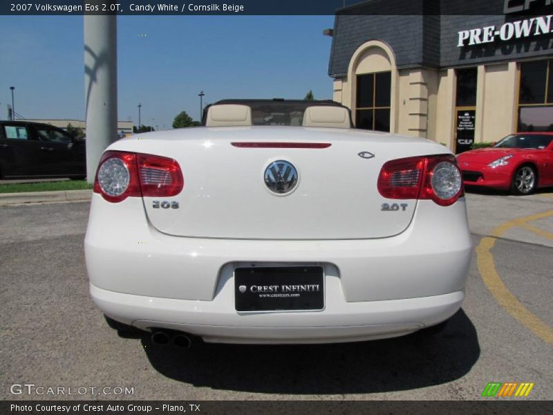 Candy White / Cornsilk Beige 2007 Volkswagen Eos 2.0T