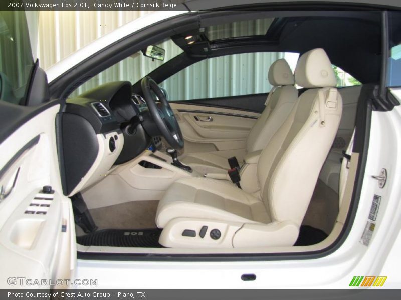 Candy White / Cornsilk Beige 2007 Volkswagen Eos 2.0T