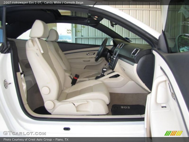 Candy White / Cornsilk Beige 2007 Volkswagen Eos 2.0T