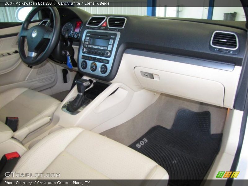 Candy White / Cornsilk Beige 2007 Volkswagen Eos 2.0T