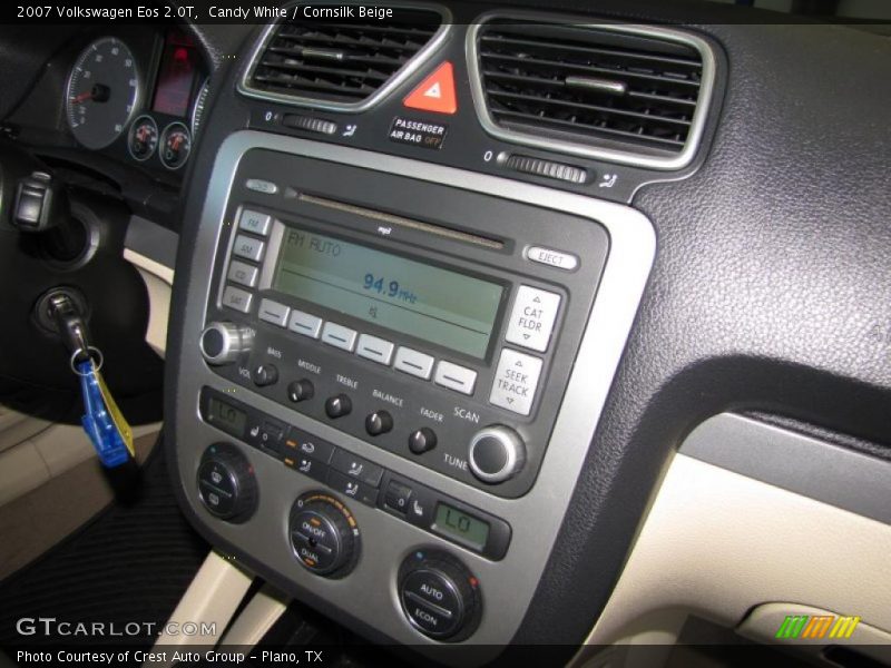 Candy White / Cornsilk Beige 2007 Volkswagen Eos 2.0T