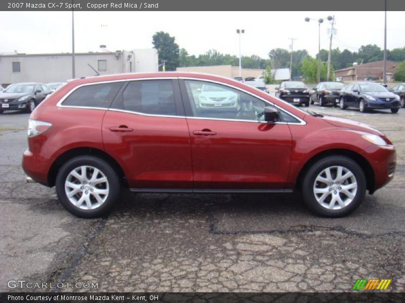 Copper Red Mica / Sand 2007 Mazda CX-7 Sport