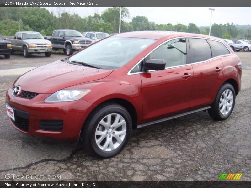 Copper Red Mica / Sand 2007 Mazda CX-7 Sport